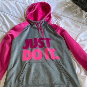 A nike sweatshirt